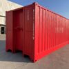Nuevo contenedor 20′ (6 metros) | 20’OS Apertura lateral - MIIU1500380 rojo