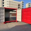 Nuevo contenedor 20′ (6 metros) | 20’OS Apertura lateral - MIIU1500380 rojo