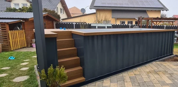 2-42 Piscina de contenedores de 6.2m x 2.5m