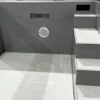 4-38 Piscina de polipropileno de 6.5m x 2.5m con una ventana de 4m