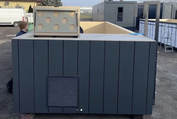 6-10 Contenedor de piscina de polipropileno 6,5 x 2,6m