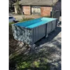 Piscina de contenedores de 20 pies