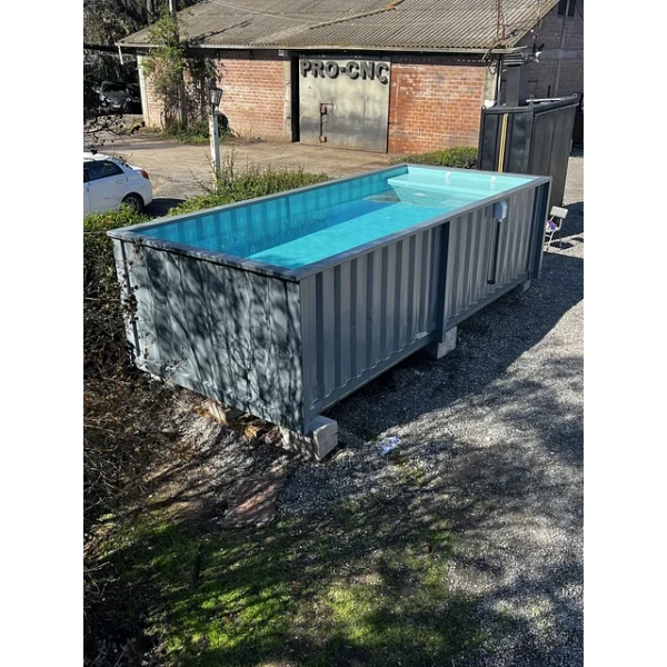 Piscina de contenedores de 20 pies