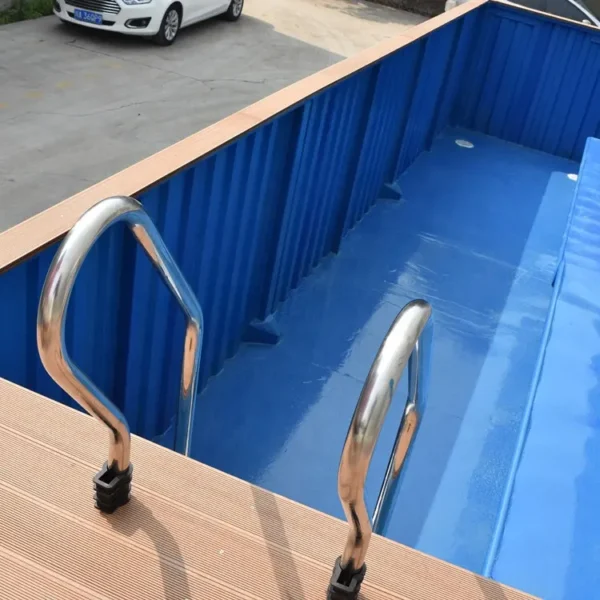 SP03 11.8 m Contenedor de piscina de marco de acero galvanizado