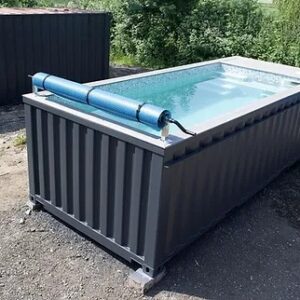 JET DE NATACIÓN DE PISCINA DE CONTENEDORES DE 20 PIES